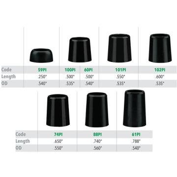 ferrules-parallegrave;les-pour-hybrides-fers-et-wedges-.370quot;-60pi-.500quot;-x12